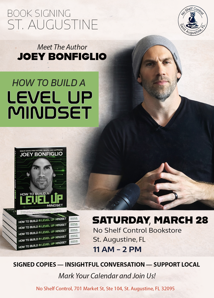 Joey Bonfiglio - Book Signing - St. Augustine
