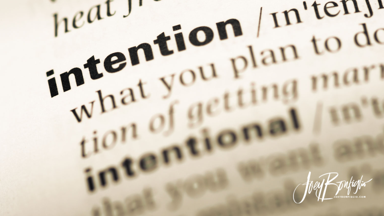 The Power Of Intention