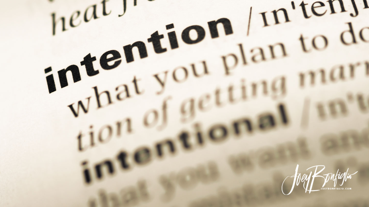 The Power of Intention